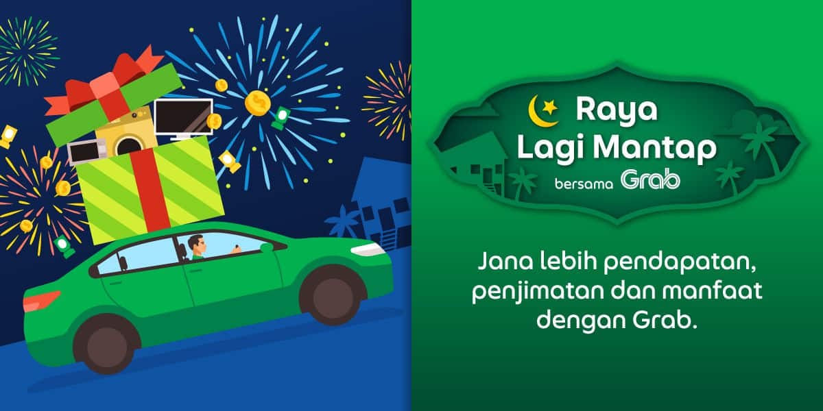 Grab Malaysia usaha untuk memberikan akses kepada peluang pendapatan tambahan sempena Hari Raya Aidilfitri.