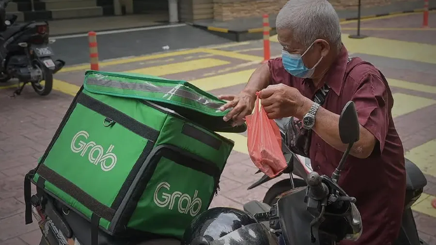 Warga Emas Rider Grab
