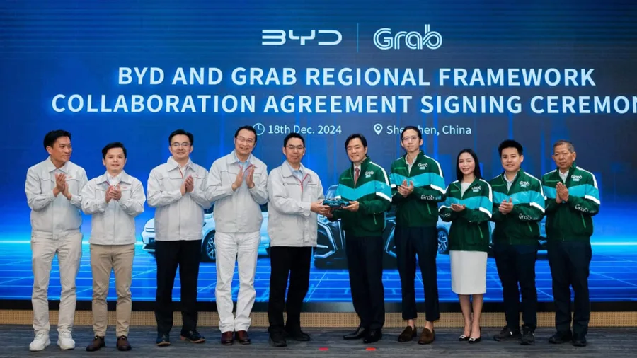 Grab dan BYD