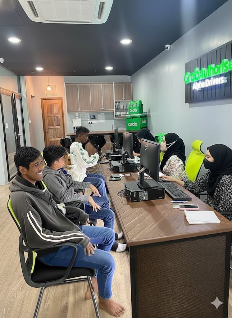 Pusat Pendaftaran Pemandu Grab Hub Shah Alam